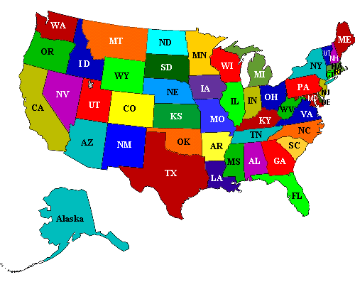 Grand Lodge Map