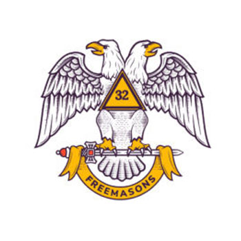 Freemasons Scottish Rite double-headed eagle logo