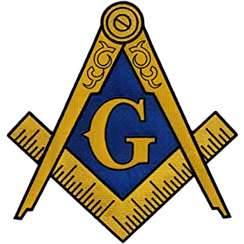 Square and compasses logo of Freemasonry