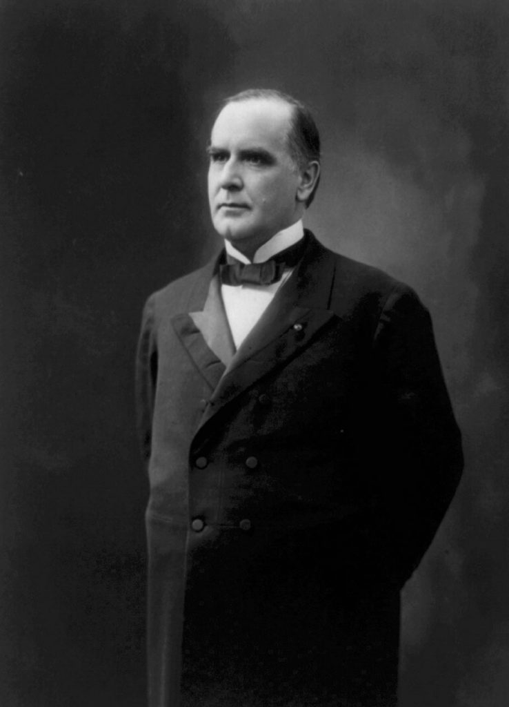 Portrait of U.S. President William McKinley