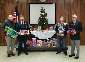 J.B. Covert Lodge Toy Drive