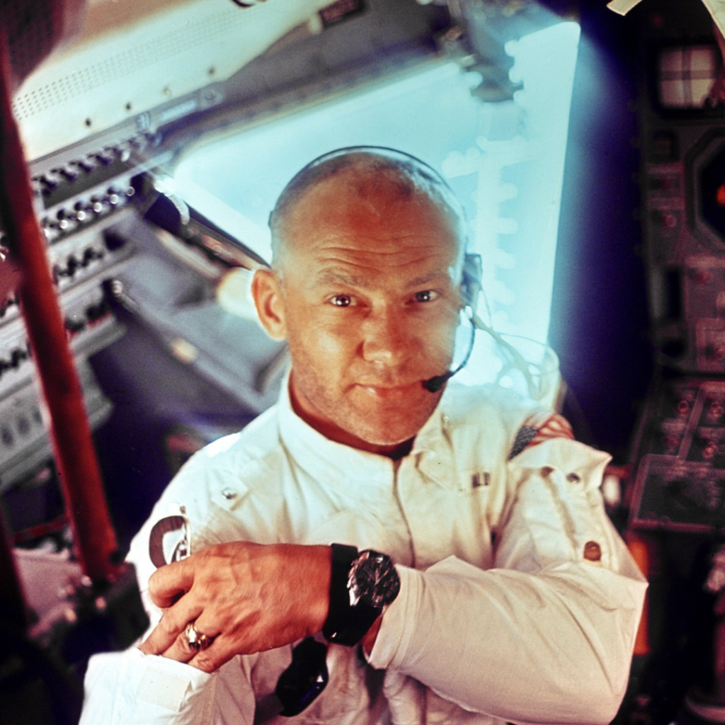 Brother Buzz Aldrin aboard the Apollo 11 Mission