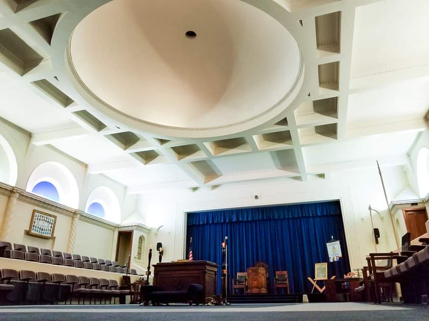 An image of the Blendon Lodge Temple Room