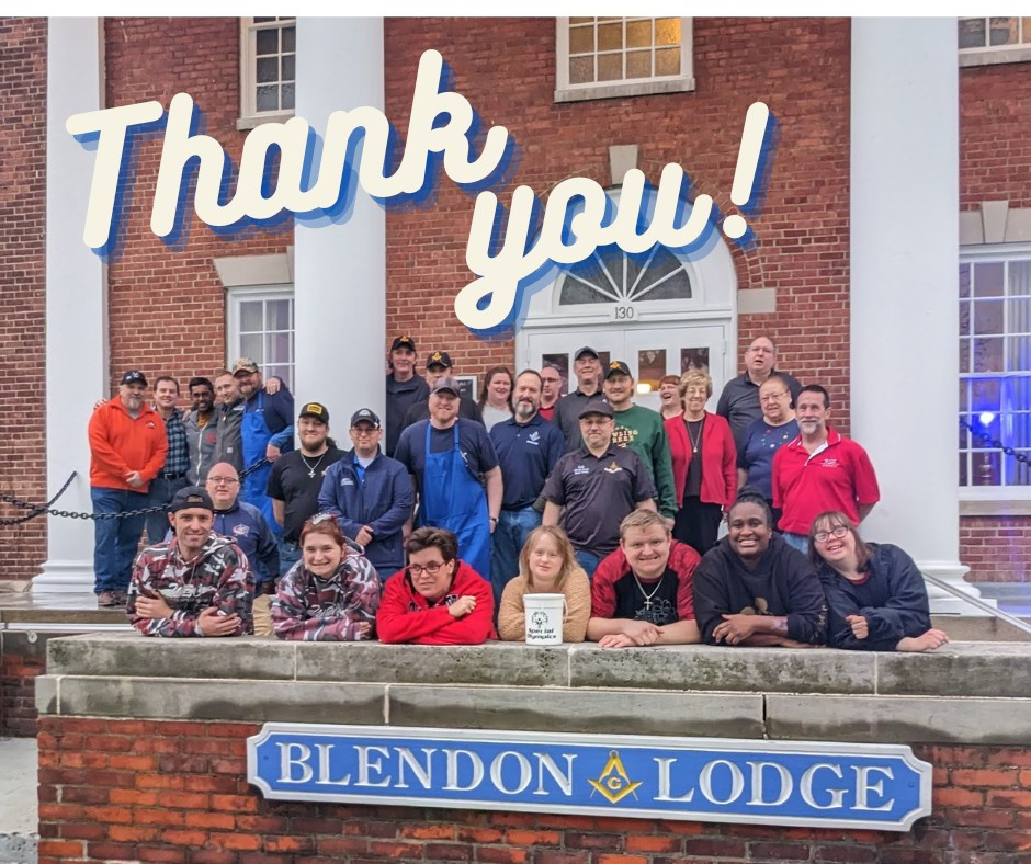Image of volunteers after Annual Fish Fry at Blendon Lodge