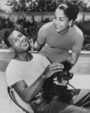 Sugar Ray Robinson with his wife Edna Mae