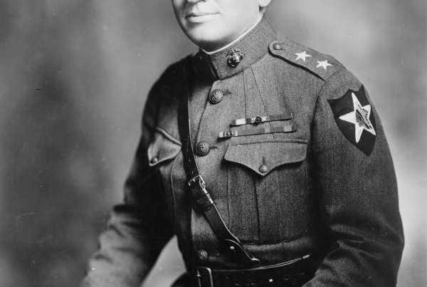 Portrait of General John A. Lejeune, 13th Commandant of the United States Marine Corps.